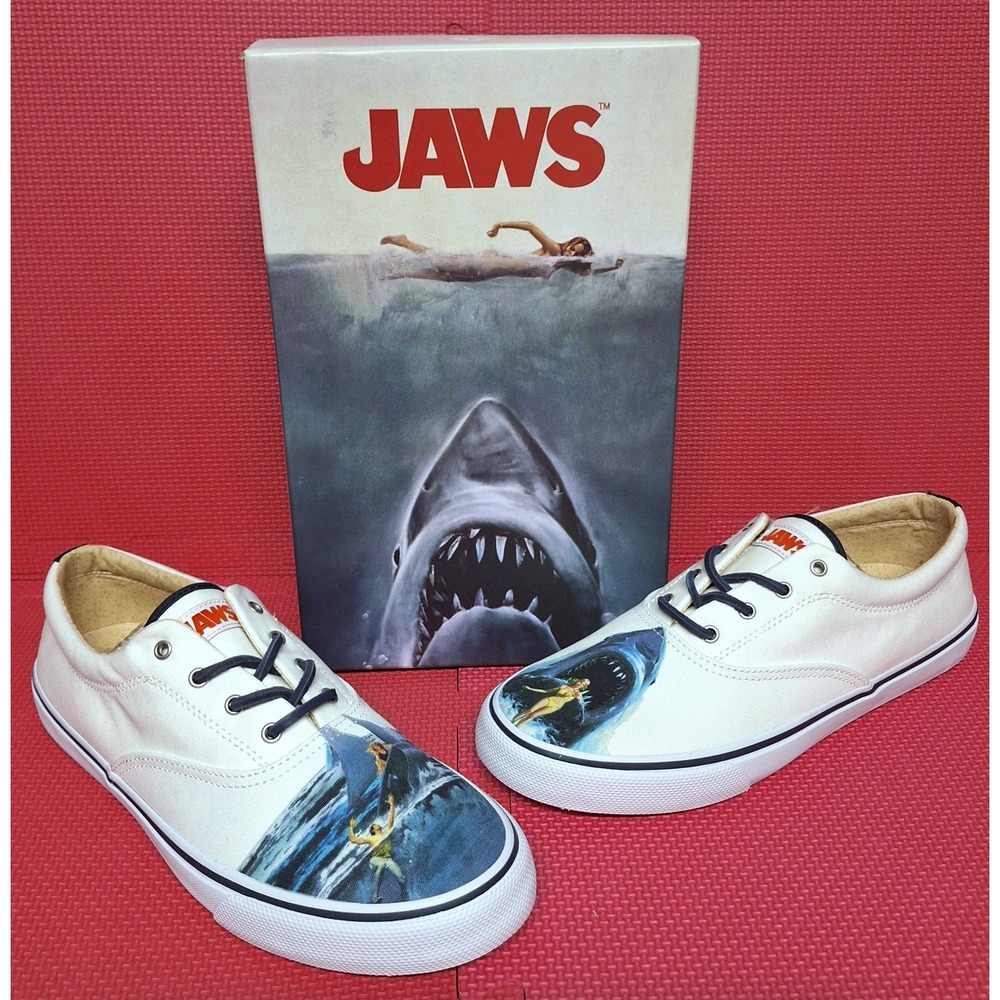 Sperry X Jaws Striper II CVO Lace Up Shoes Collector's Edition US Size 11 Men's